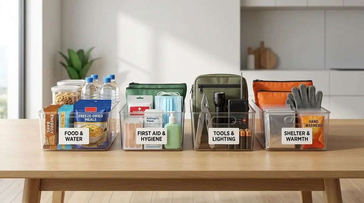 カテゴリ別|防災セットに入れるべき中身を徹底解説