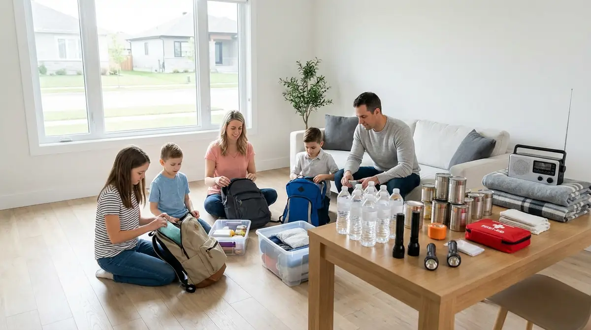 防災セット準備の5ステップ|4人家族で今日から始める手順