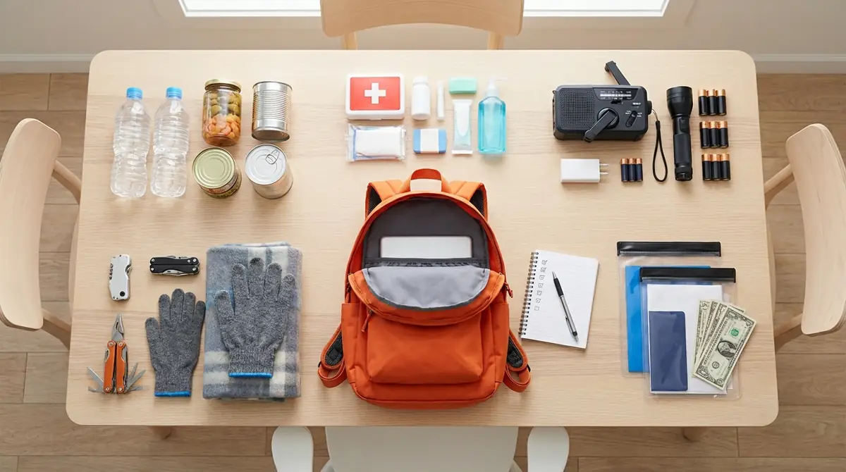 【5ステップ】防災セットを自作する方法