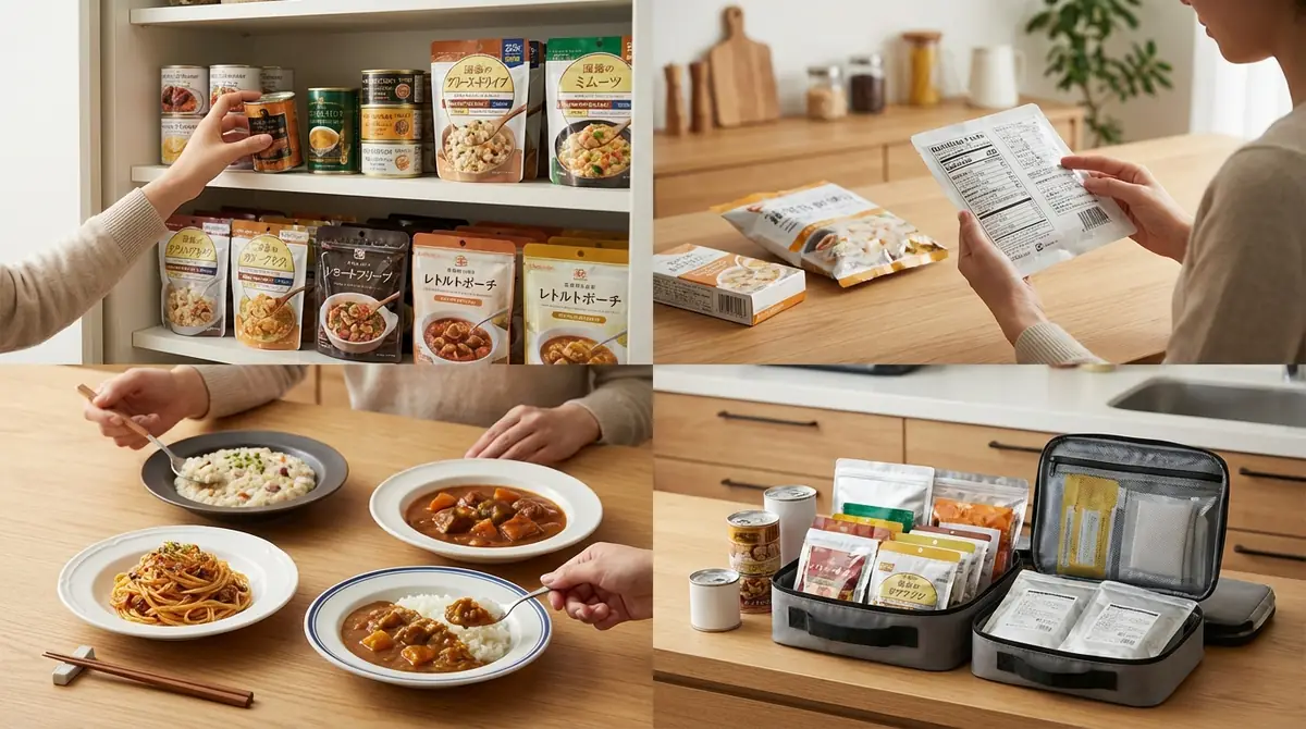 失敗しない!おいしい非常食の選び方4ステップ