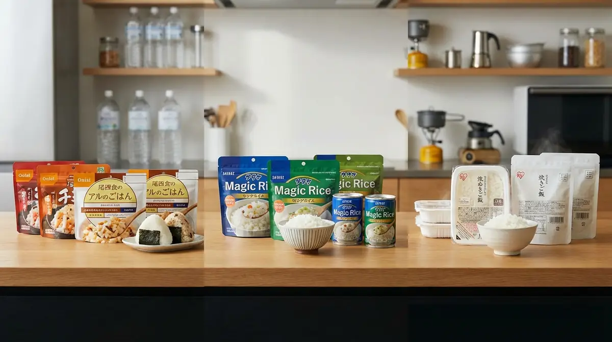 主要メーカー徹底比較|尾西・サタケ・アイリスフーズの違い