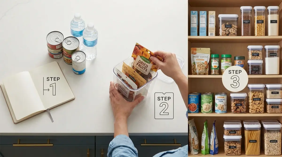まとめ|今日から始める非常食備蓄3ステップ