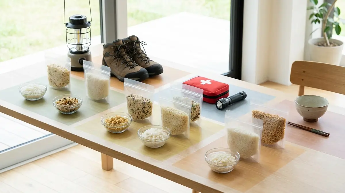 まとめ|目的別おすすめアルファ米の早見表