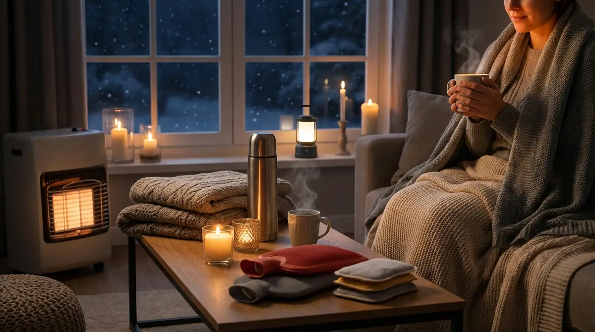 【今すぐできる】停電中に暖を取る5つの方法