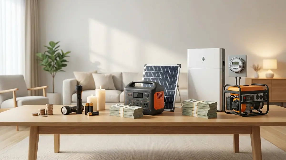 予算別|家庭の停電対策にかかる費用の目安
