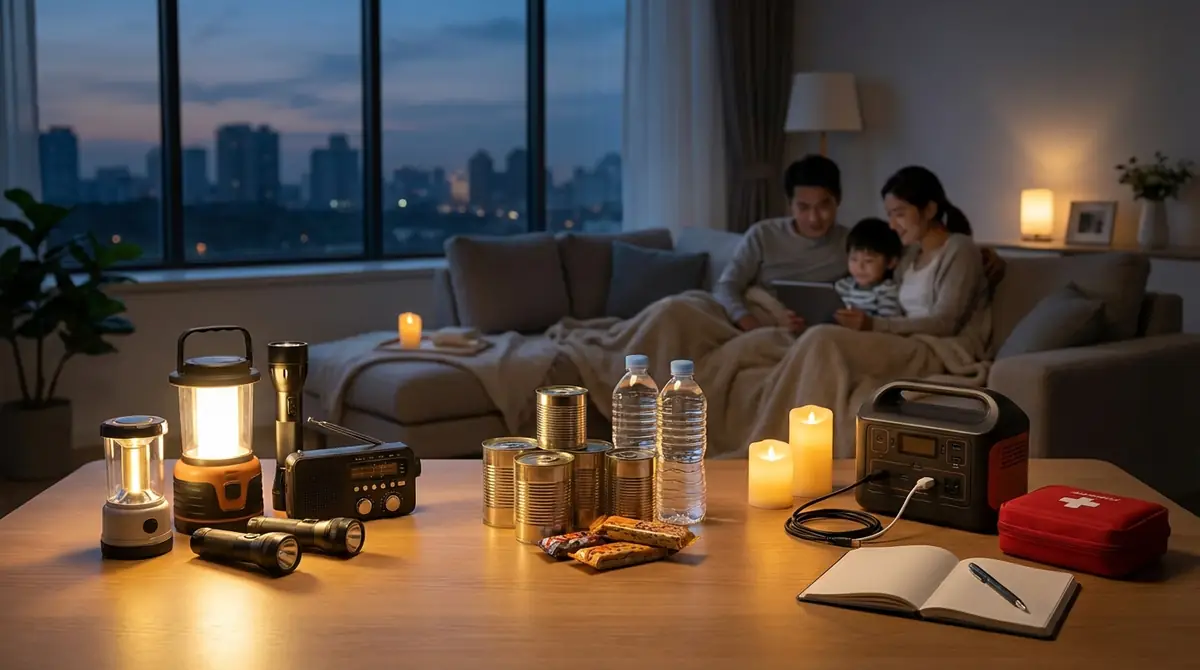 今日からできる家庭の停電対策|3ステップ即実行リスト