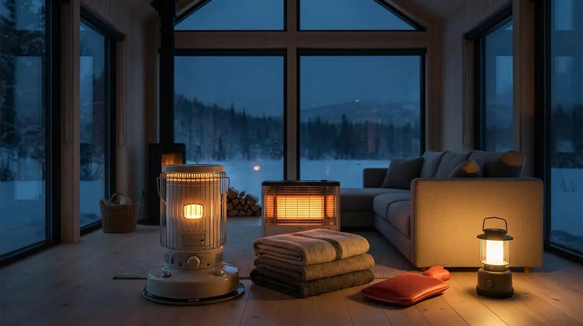 停電時に使える暖房器具の種類と選び方