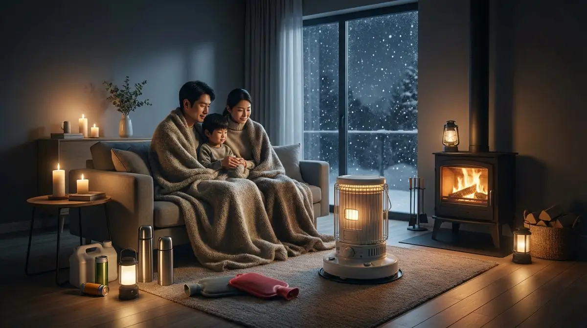 【状況別】停電時の暖房方法Q&A