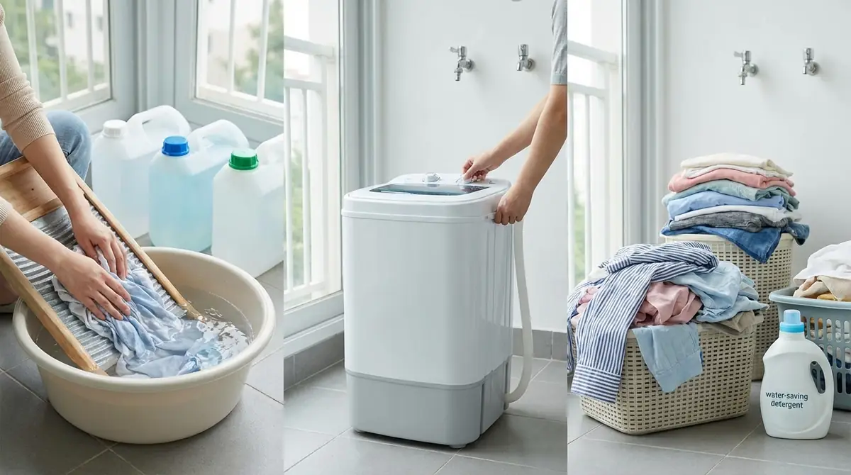 【結論】断水中の洗濯は3つの方法で乗り切れる