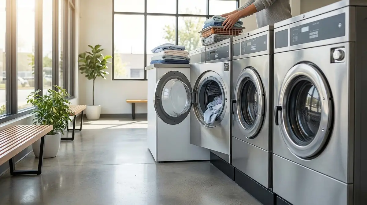 断水中の洗濯どうする?①コインランドリーを使う