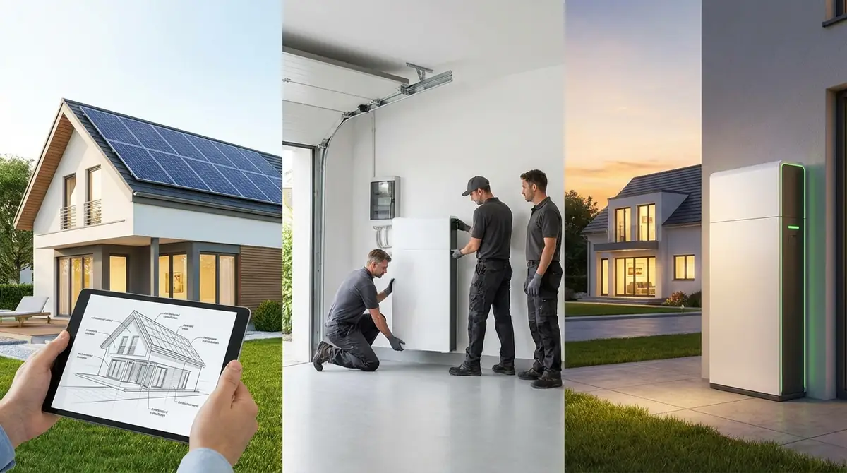 蓄電池導入の流れ｜見積もりから設置完了まで5ステップ