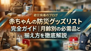 赤ちゃんの防災グッズリスト完全ガイド｜月齢別の必需品と揃え方を徹底解説
