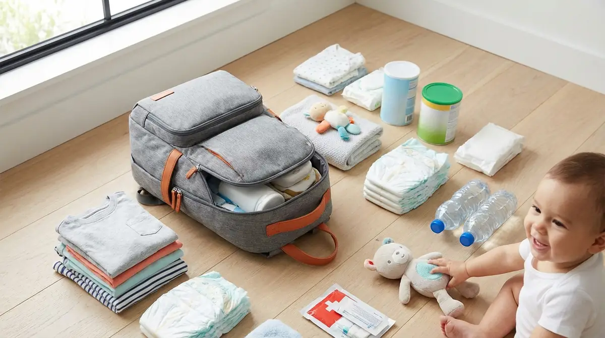 赤ちゃん用防災バッグの選び方と詰め方のコツ