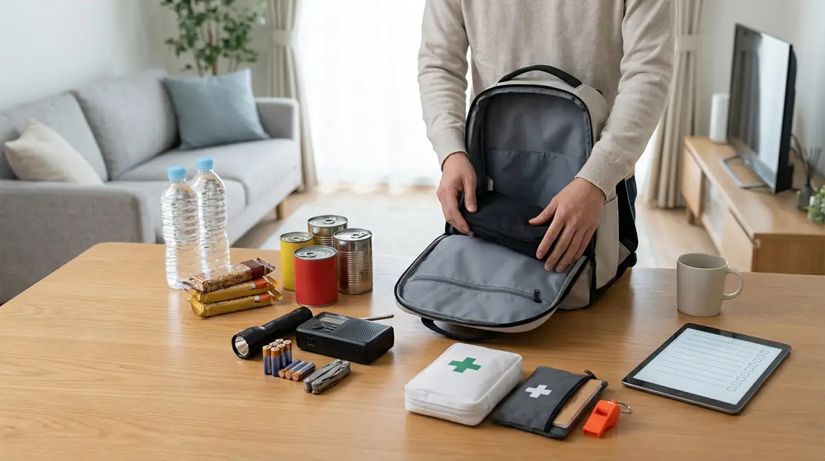 【3ステップ】今日から始める一人暮らしの防災準備