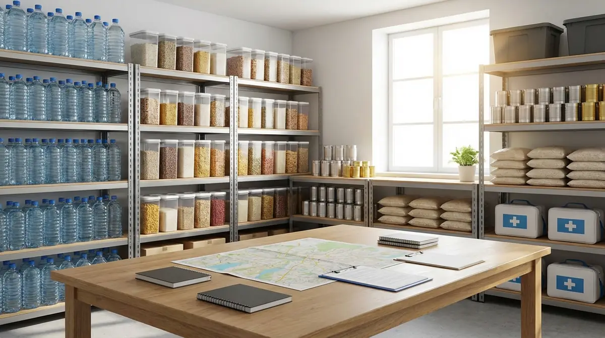 【早見表】大家族に必要な備蓄量｜5人〜8人家族の水・食料・トイレの目安