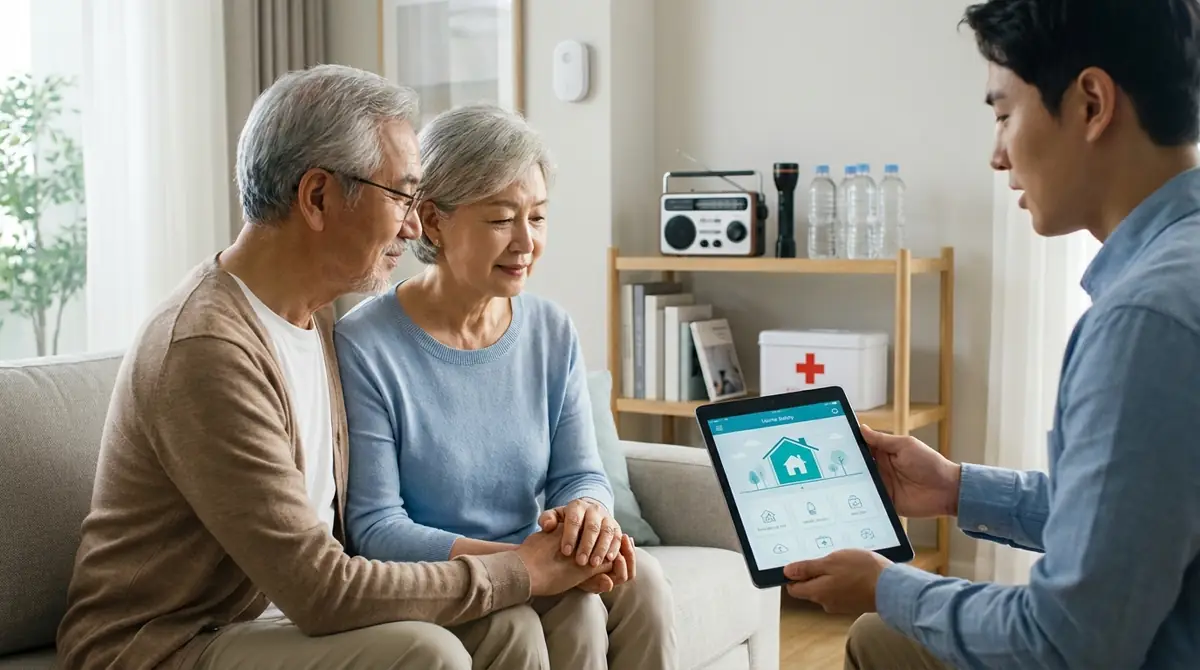 高齢者向け防災グッズ・見守りサービスの選び方