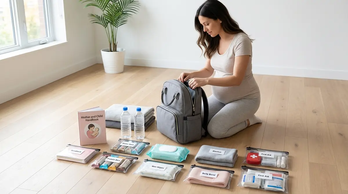 妊婦の防災リュック|詰め方と重さの目安