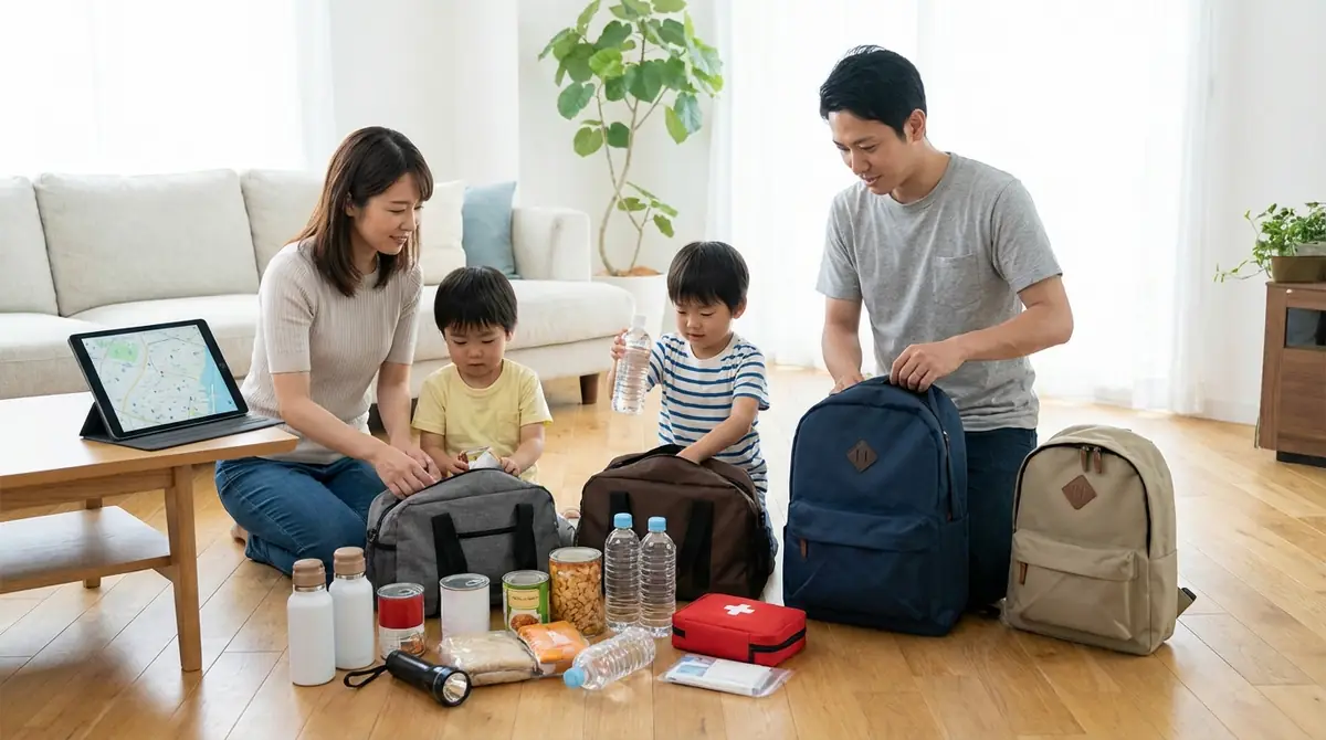 まとめ|今日からできる子連れ避難準備3つのアクション